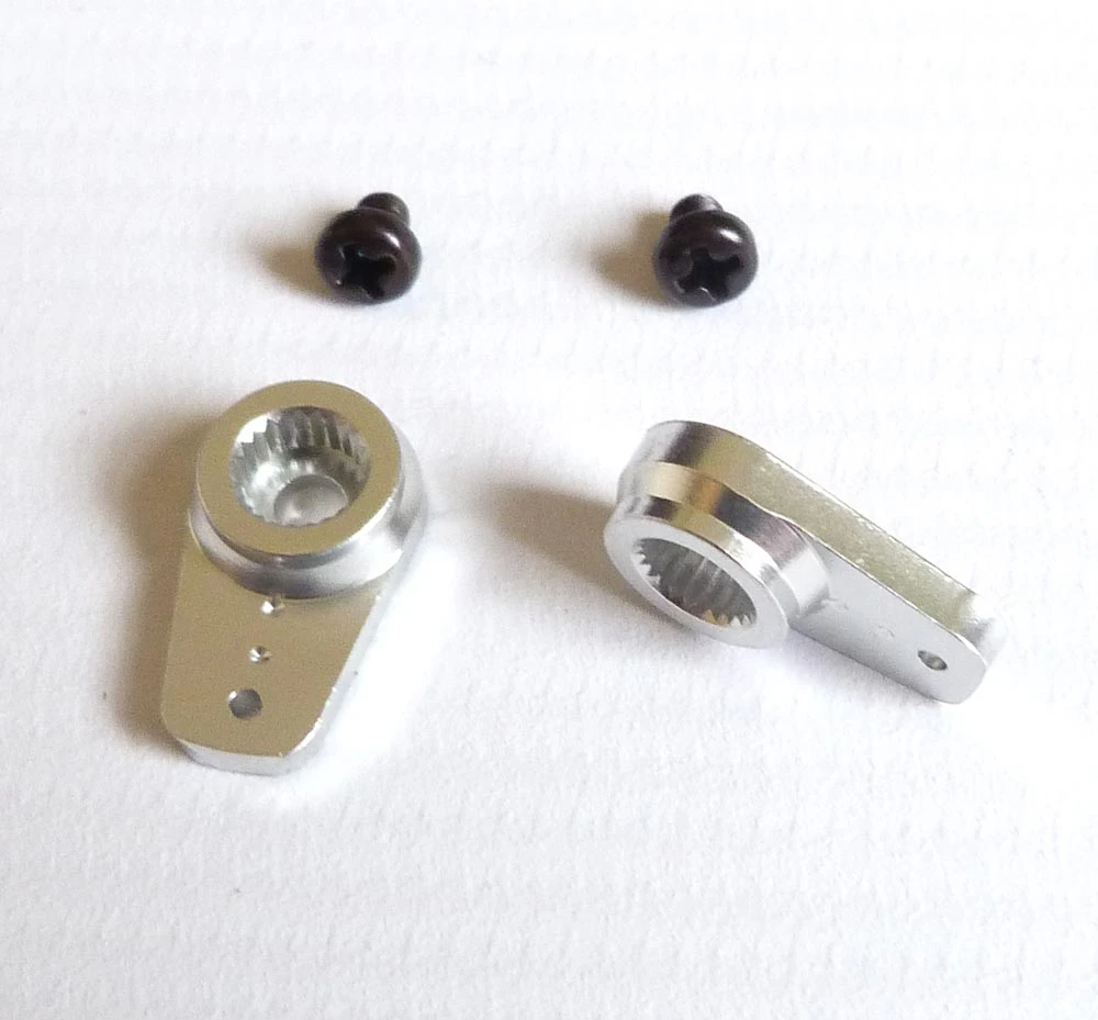 MKS Short Metal Servo Output Arms (2) 4 MKS Short Metal Servo Output Arms (2) - Image 2