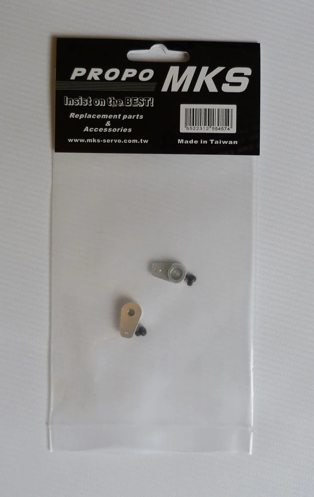 MKS Short Metal Servo Output Arms (2) 6 MKS Short Metal Servo Output Arms (2) - Image 4