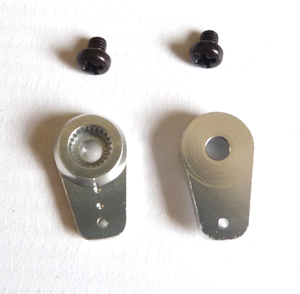 MKS Short Metal Servo Output Arms (2) 3 MKS Short Metal Servo Output Arms (2)
