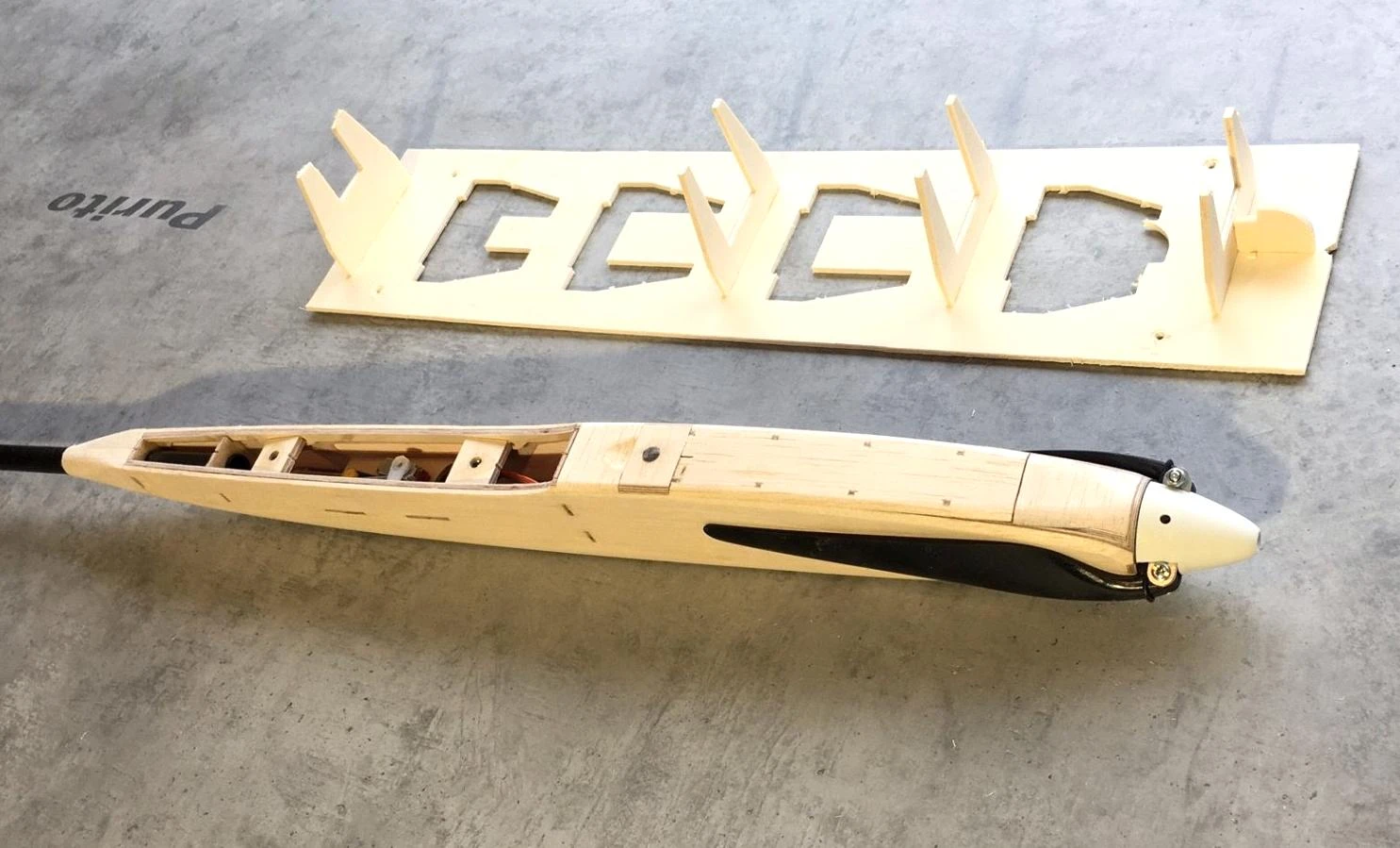 Purito Electric Fuselage, Fin And Tail 3 Purito Electric Fuselage, Fin And Tail